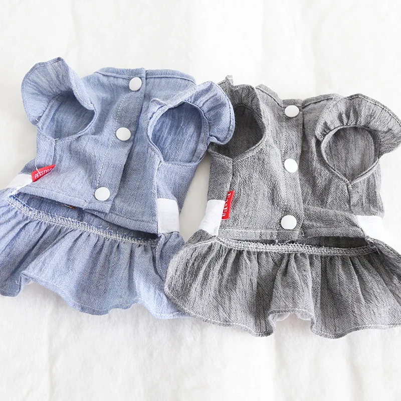 

Cat Dress Summer Dog Pets Clothing Chihuahua Yorkie Puppy Dresses Skirt Small Dog Costume Outfit Dropshipping Pet Products