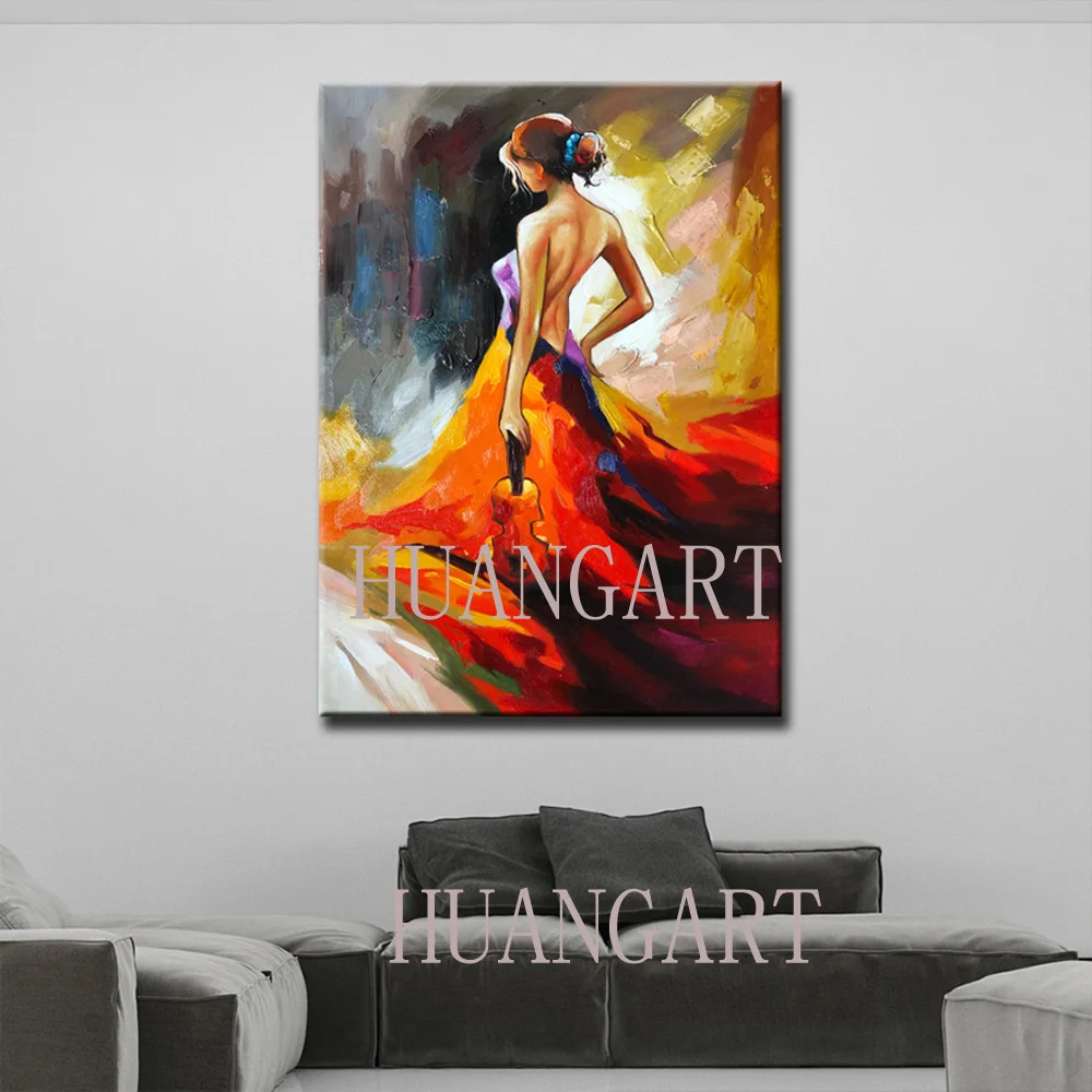 Новое поступление ручная работа высокое качество искусственная картина маслом