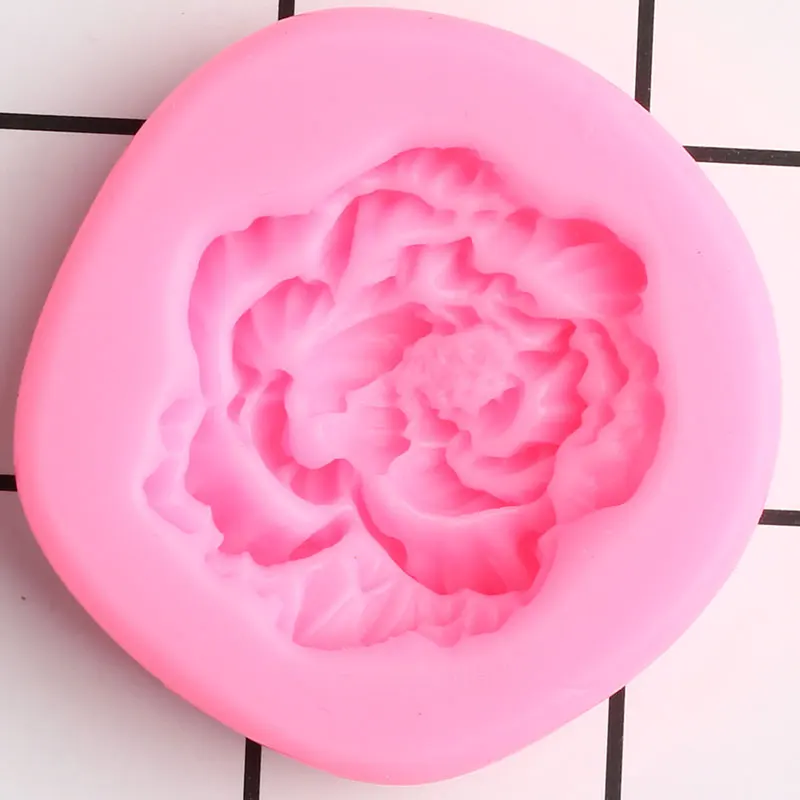 Форма для силиконовые формы в виде цветка пионов помадки инструменты украшения