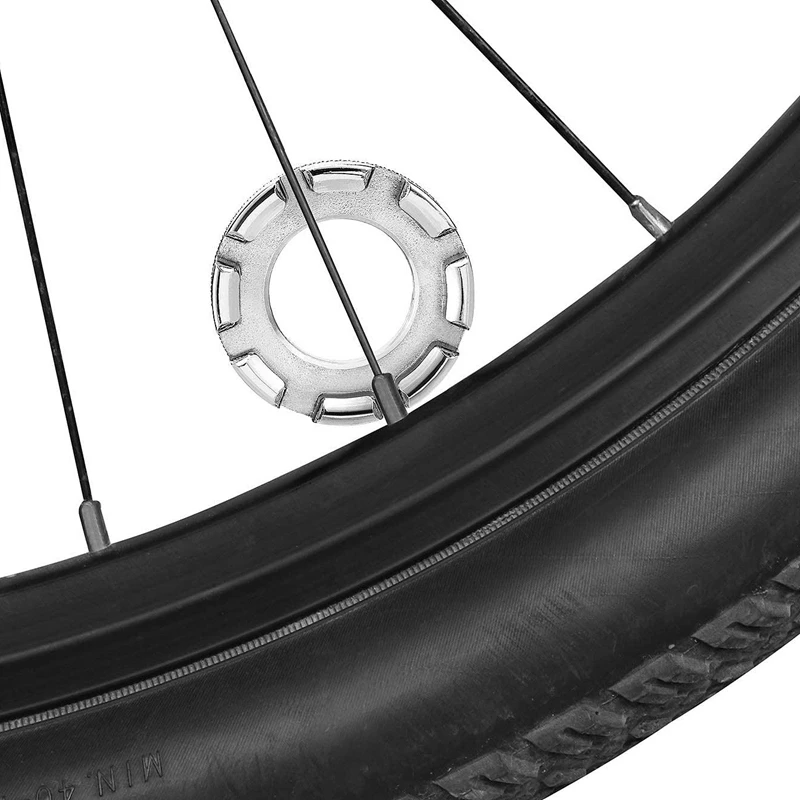 

4 Pack Bike Wheel Spokes Key,Bike Spoke Wrench Kit,Spoke Wrench,Bicycle Tools for Spokes,Bicycle Spoke Wrench Tool