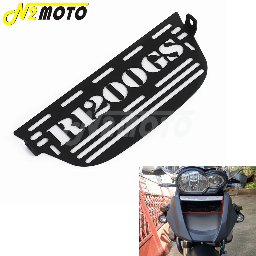 

For BMW R1200GS R 1200 GS 2006-2012 Motorcycle Aluminium Oil Cooler Radiator Grille Guard Cover Protector Silver / Black