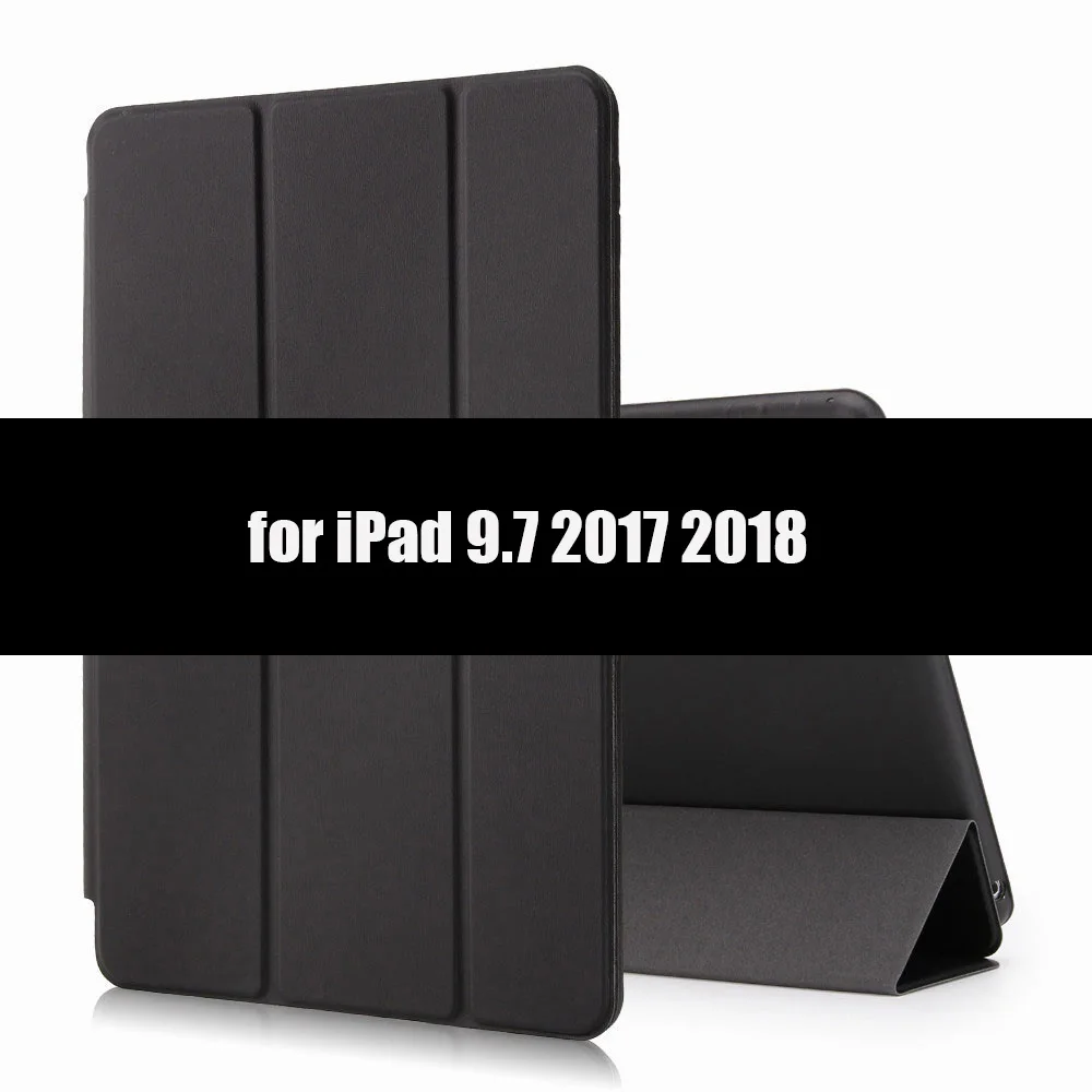 Black-D Pu кожаный чехол для ipad 9,7 air 1 2 5th 6th Generation, Aiyopeen Магнитный Флип смарт-чехол для ipad 4 3 2 Чехол - Цвет: Black-D