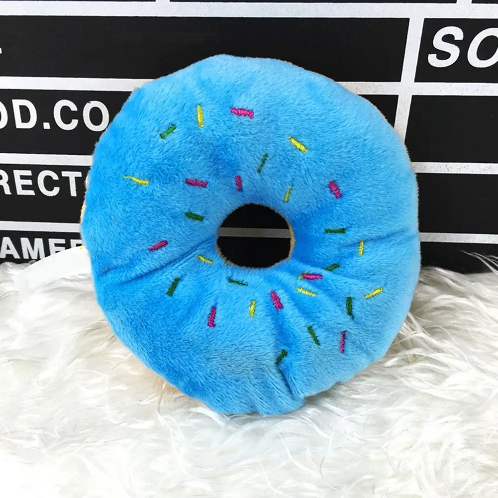 Пончик игрушка для домашних животных из мультфильма пищалка шарлатан звук