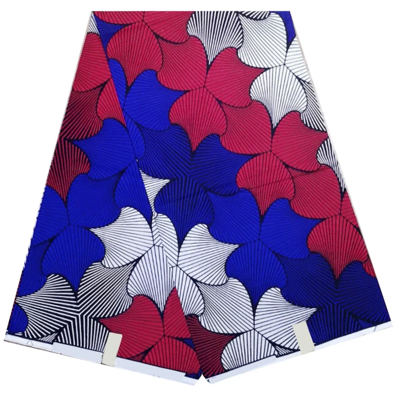 Белый цвет классический Африканский 100% хлопок Высокое качество воск печать