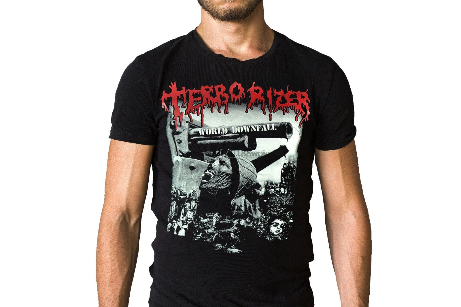 Terrorizer World Downfall 1989 альбом Обложка футболка|Мужские футболки| |