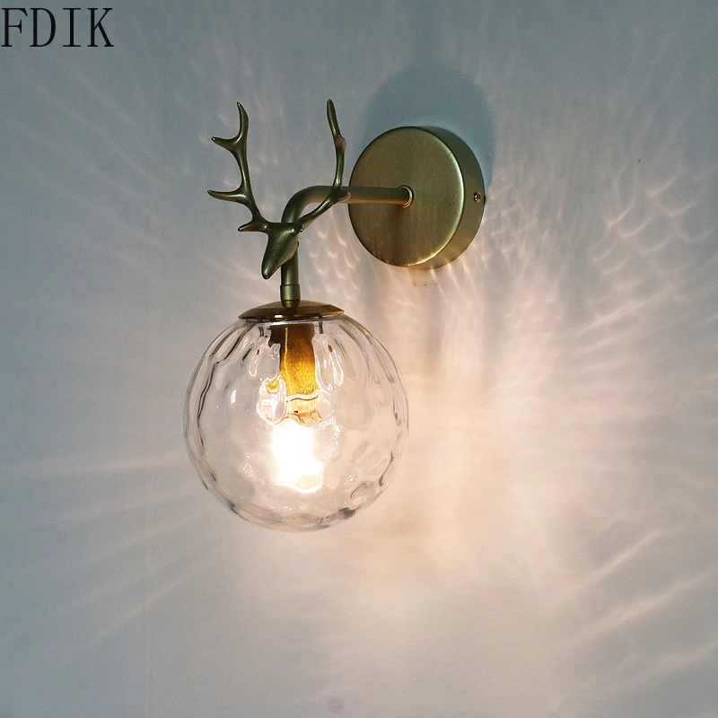 Настенный светильник в скандинавском стиле современный минималистичный