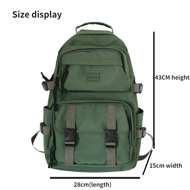 

Female High-capacity backpack Fashion water-repellent outdoor hiking anti-theft travel backpack girl Rucksack school backpack