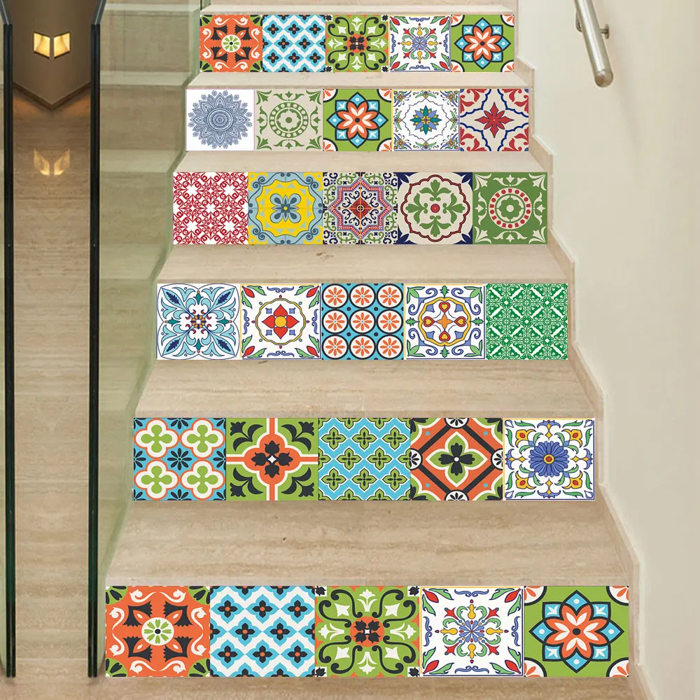 

Color Strip Floor Sticker Room Decor Removable Self-adhesive Wall Stickers For Bedroom Kitchen Table Stairs Bathroom Wall Poster