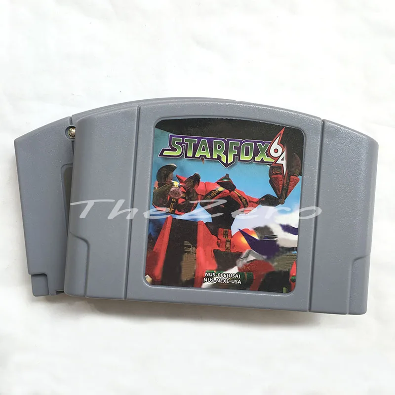 Игровая консоль Star Fox 64 на английском языке для бит версии NTSC | Электроника