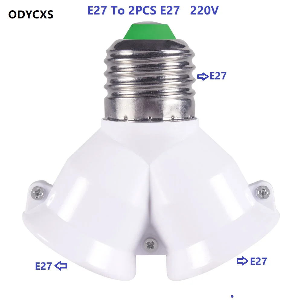 

Светодиодный для гнезда светодиодной лампы с резьбой E27 на 2 шт. E27, преобразователь из высококачественного материала подходит для фотографи...