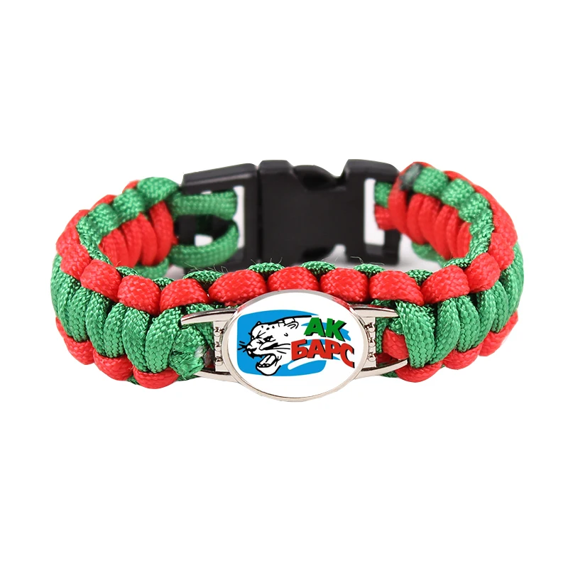 Браслет с логотипом KHL Казань АК Брукс браслет шармами из Паракорда для любителей