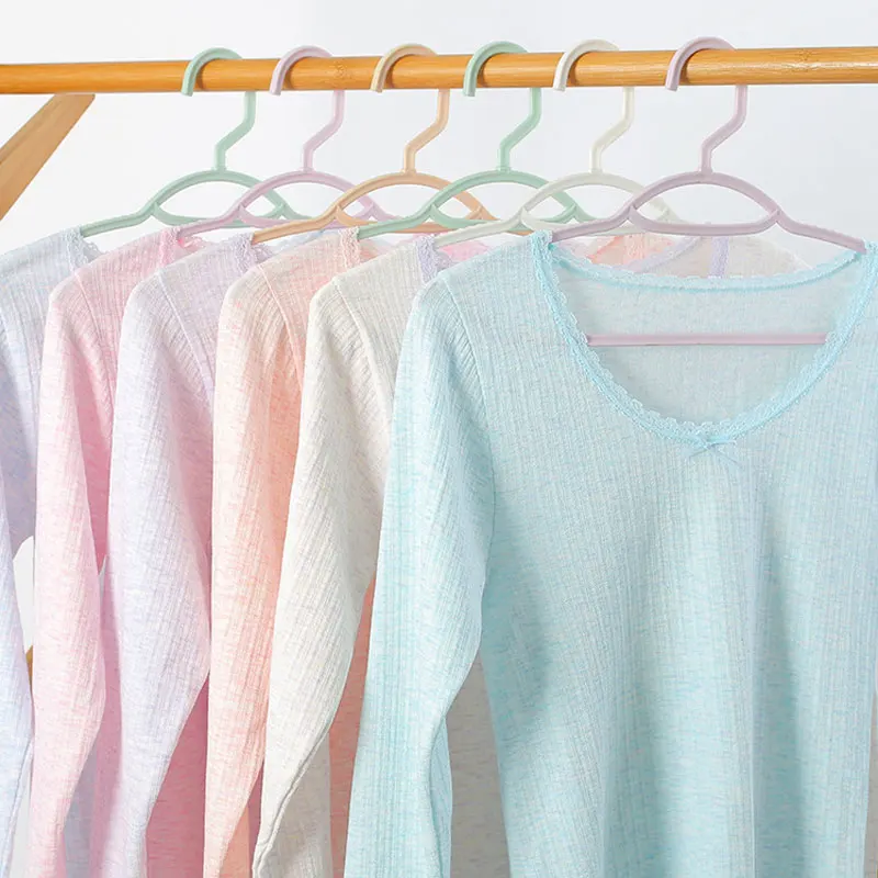 Модные пижамы Женский комплект тонкое Полосатое высокоэластичное термобелье