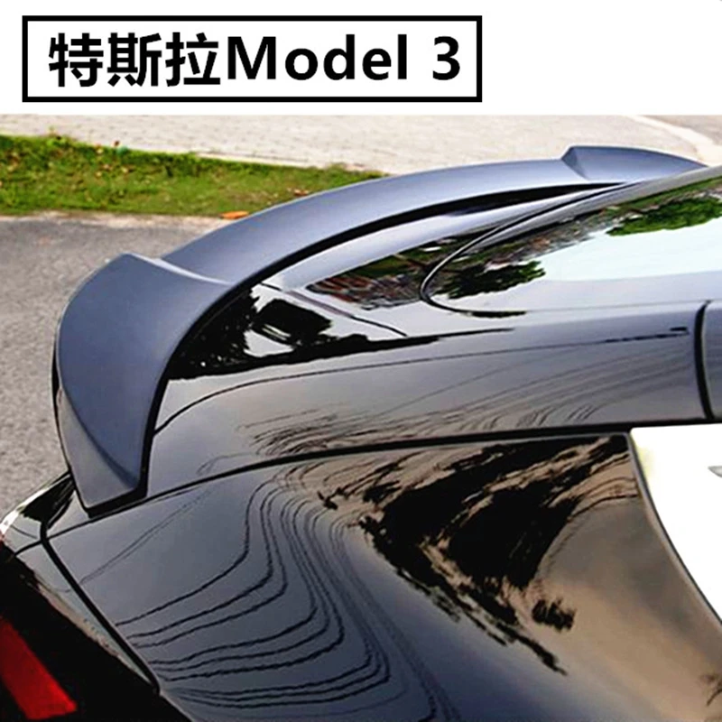 ABS черный автомобиль задний крыло багажник выступ Спойлеры специальный хвост