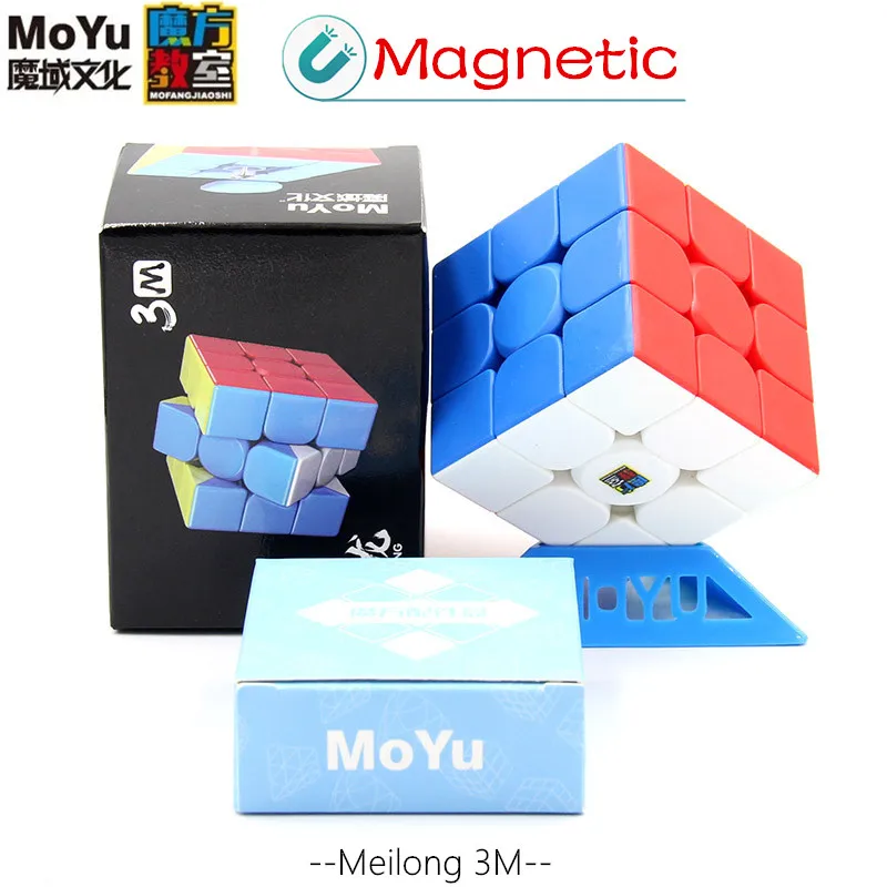 

Moyu Meilong M Magnetic 3x3x3 Magic Cube Cubing Classroom Magnets Puzzle Cubes Stickerless Antistress Toys Speed Cube 3M