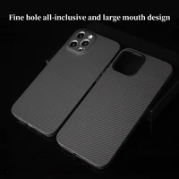 acc carbon case for iphone 12 pro max 600d scarce fine grain iphone 12pro aramid fiber thin anti fall fine lines hard cover
