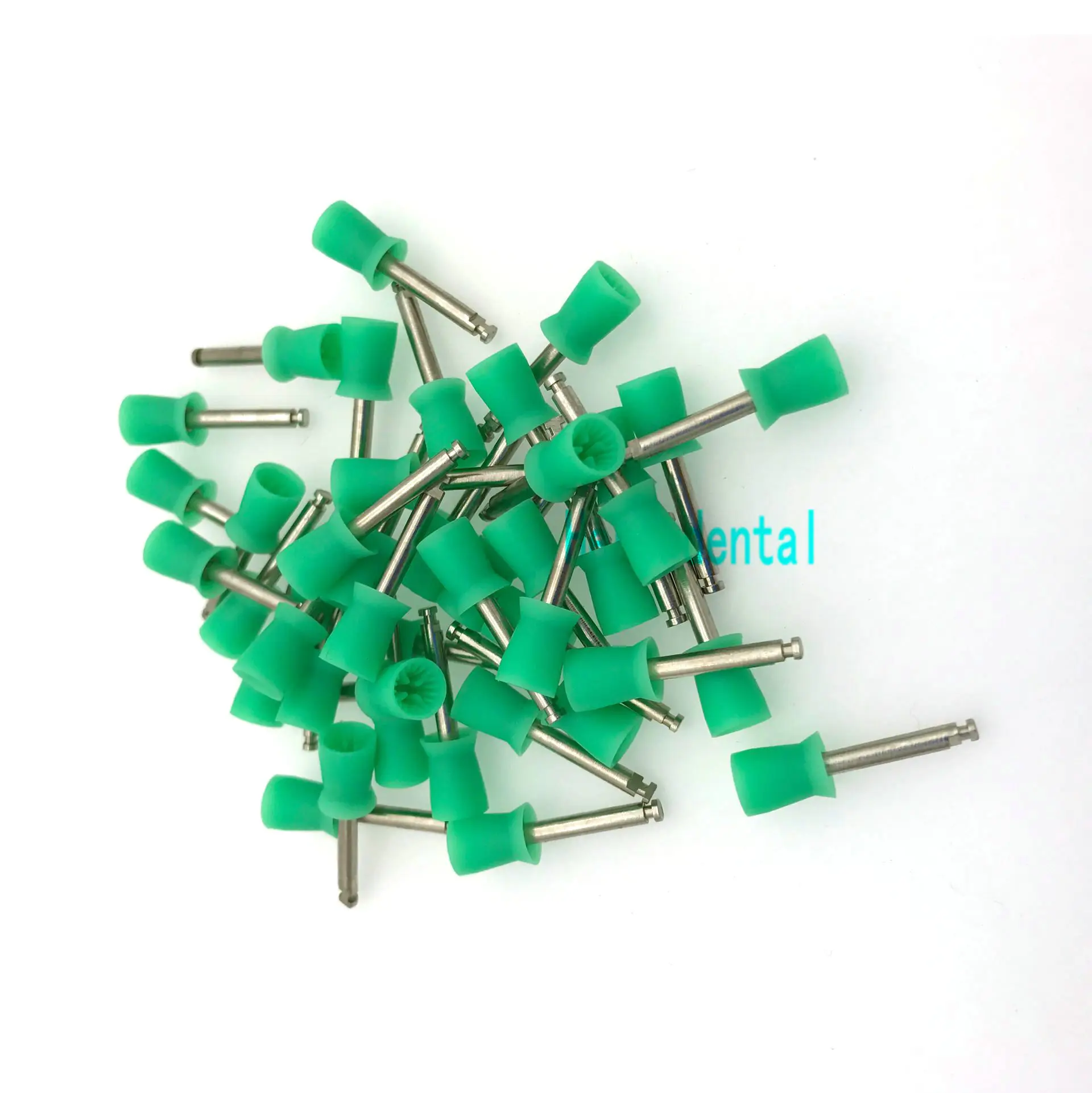 100 шт. Стоматологическая профилактическая чашечка резиновые лака для ногтей