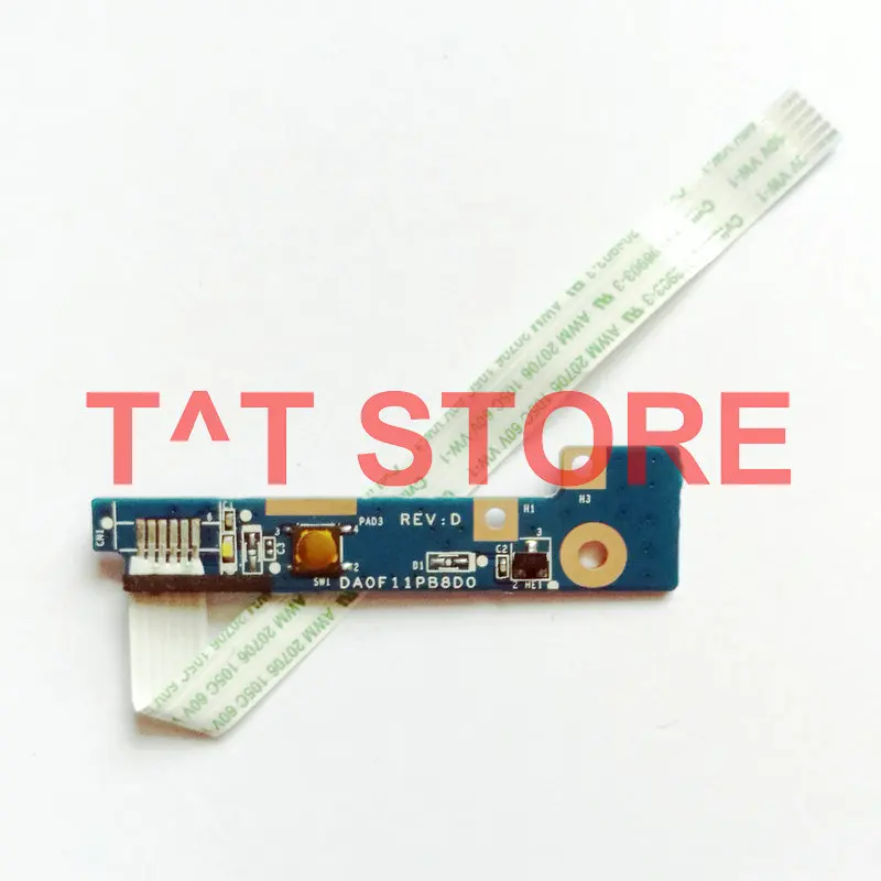 Оригинал для HP ProBook 4330s кнопка питания медиа-плата с кабелем 6050A2411201 хорошо