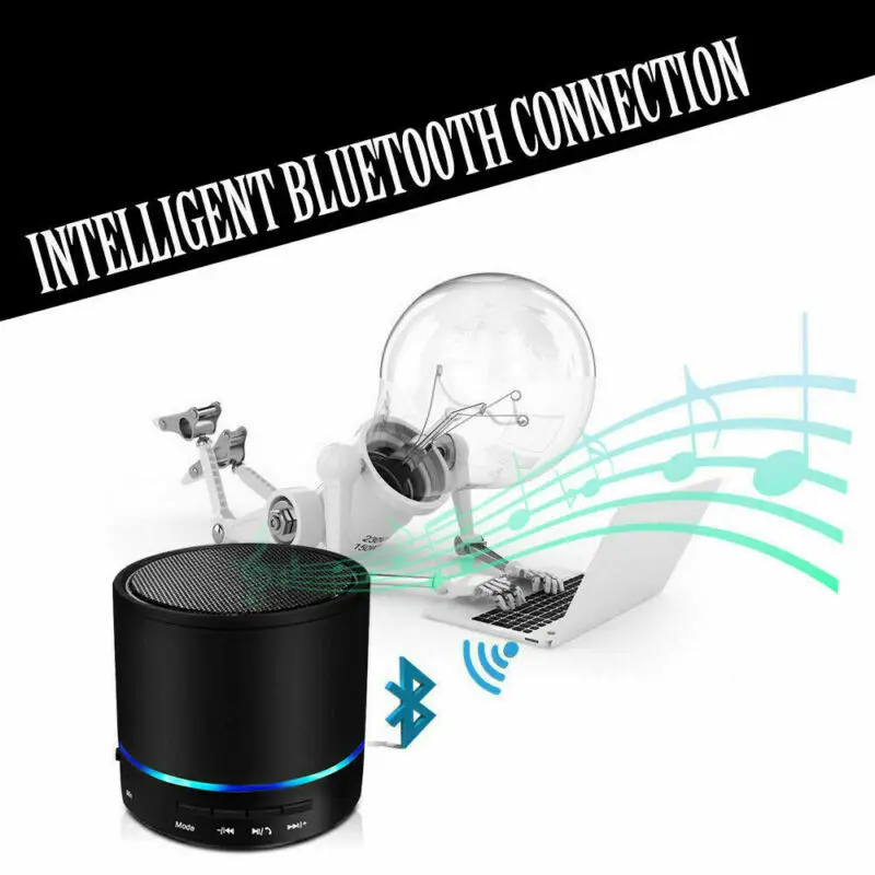 Умный Bluetooth-динамик беспроводной портативный мини mp3-плеер перезаряжаемый