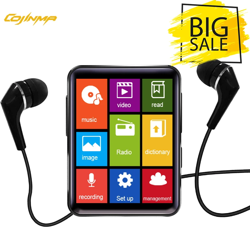 MP3-плеер Bluetooth 1 8 &quotполноэкранный портативный mp3-плеер с динамиком высокое