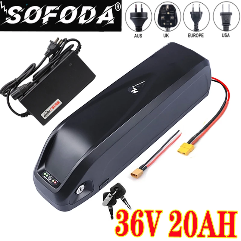 36V/48V 1000W Hailong Ebike батареи 52V/48V 20Ah Электрические Велосипедные Аккумуляторы для Bafang