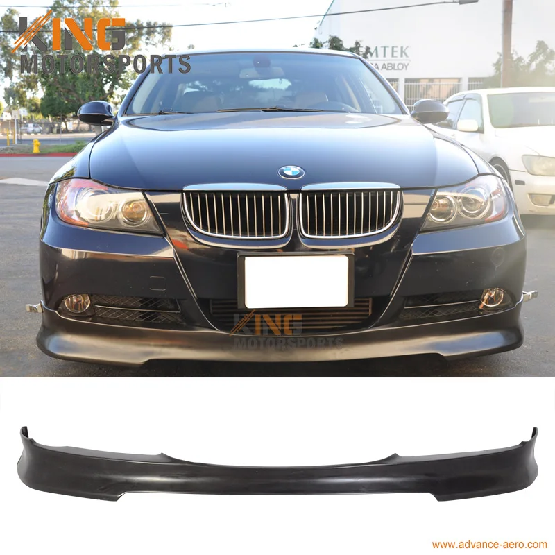 Подходит для 2005 2006 2007 2008 BMW E90 3-Series 4 двери C стиль ПУ передний бампер спойлер |