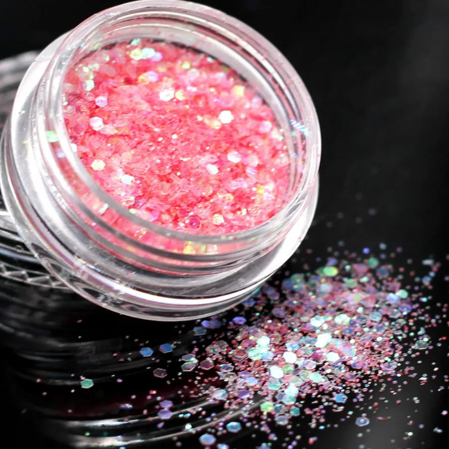 Блестки для глаз Блестящий Алмазный Хайлайтер лица блеск тела Фиолетовые тени