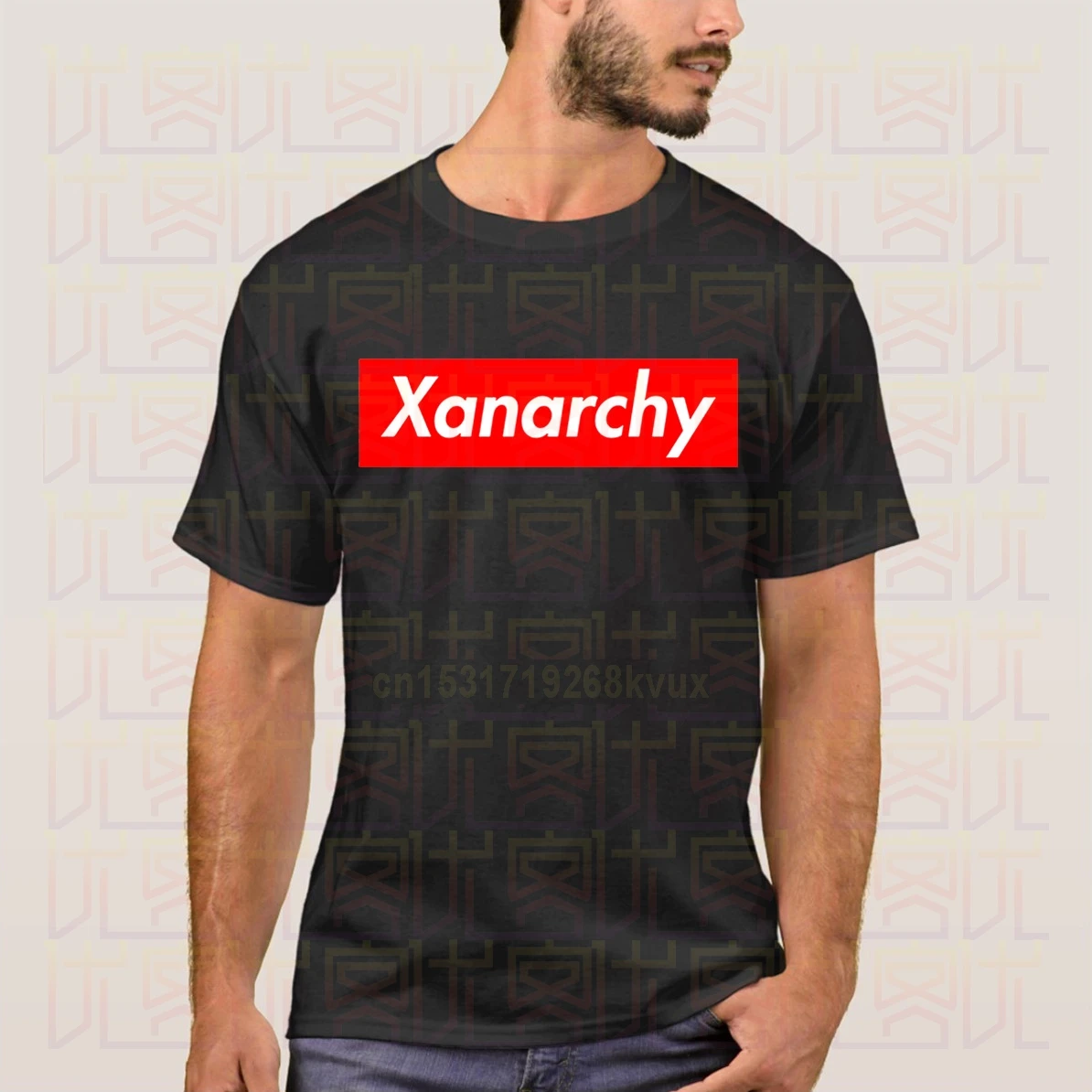 Новые 2020 летние Lil-Ксана Xanarchy логотип 100% одежда из хлопка повседневная футболка