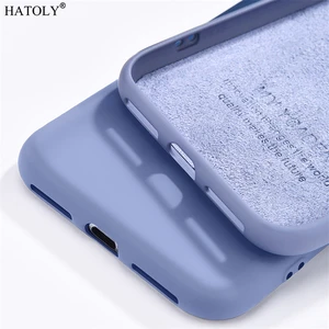 skin friendly case for oppo reno2 z liquid silicone case for oppo reno2 z 2f slim soft tpu microfiber cover coque oppo reno ace free global shipping