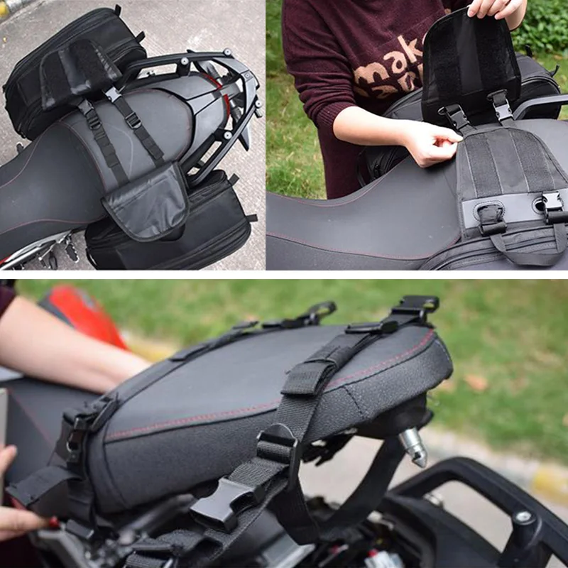 

New Motorcycle Helmet Travel Bags Suitcase Saddlebags and Raincoat Moto Waterproof Racing Race For K/TM PIAGGIO Aprilia Motor