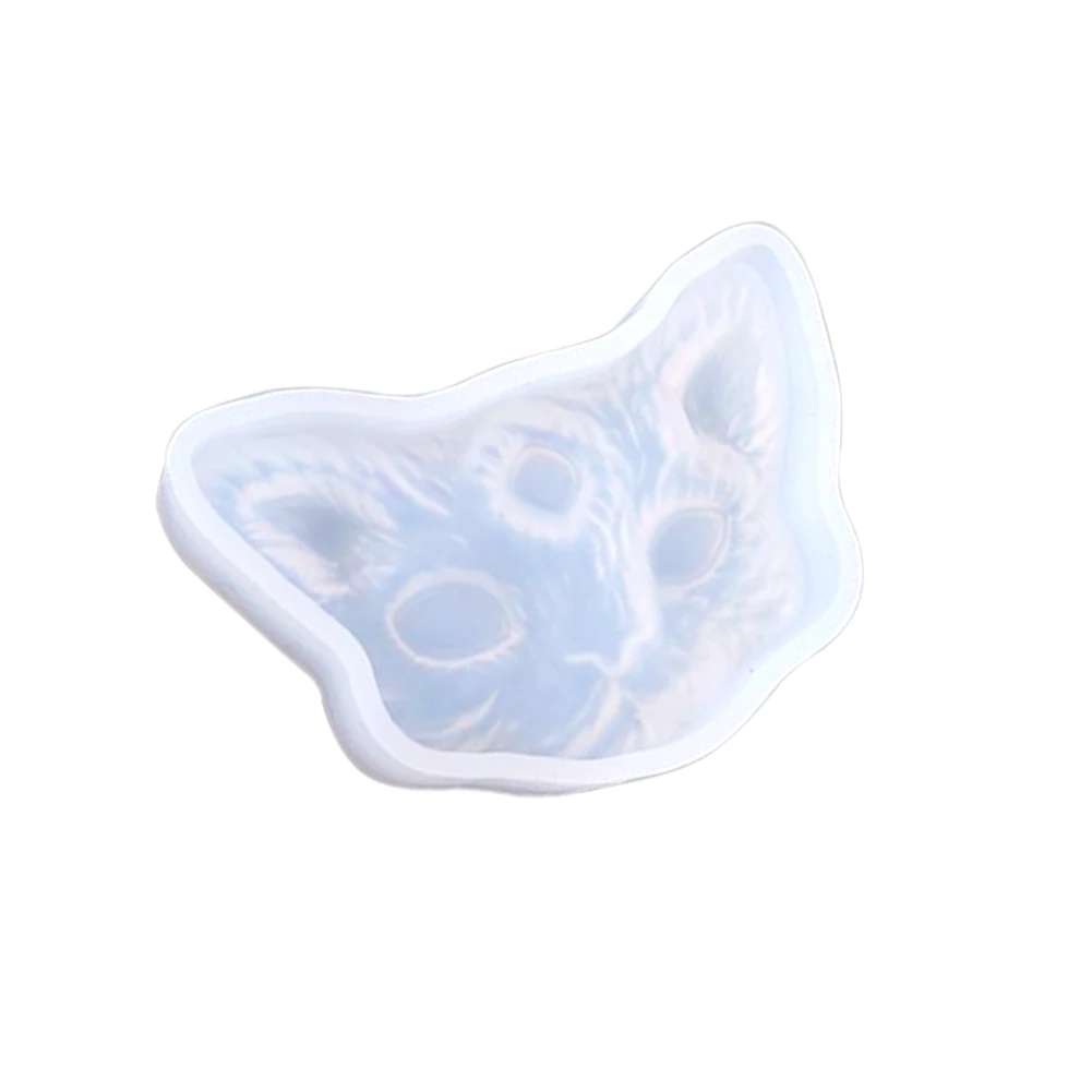 Silicone Mold 2/3-eye Cat Head Jewelry Making DIY Handicraft Mould Epoxy Tool Craft | Украшения и аксессуары