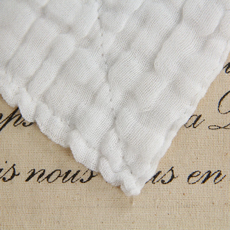 Шестислойное банное полотенце из чистого хлопка марля детское белое удобное