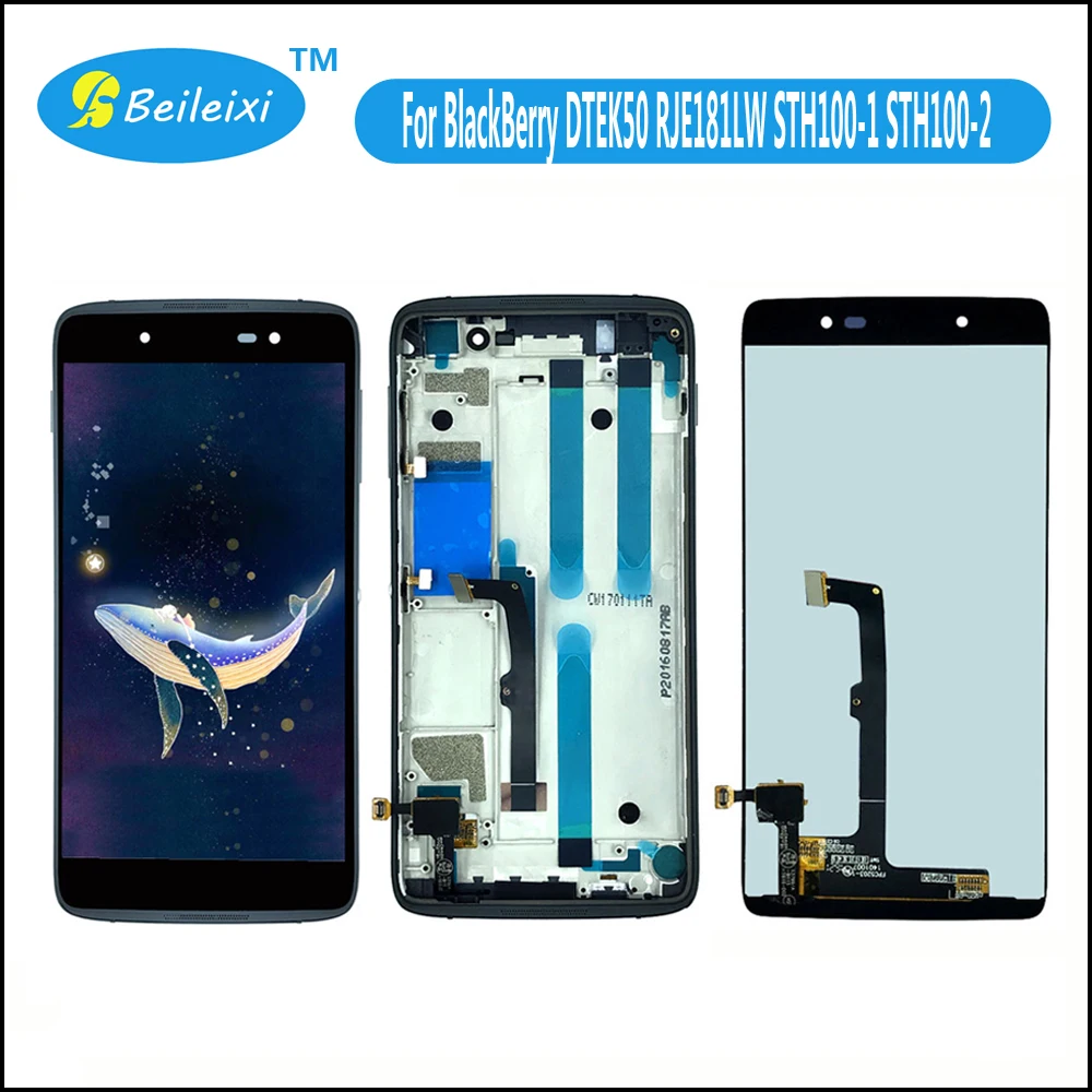 Для BlackBerry DTEK50 RJE181LW STH100-1 STH100-2 сенсорный экран ЖК-дисплей дигитайзер сборка