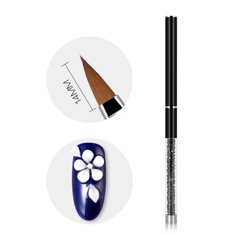 

UV Gel Nail Brush Acrylic Liner Manicure Painting Brush Pen Nail Art Tool KG66