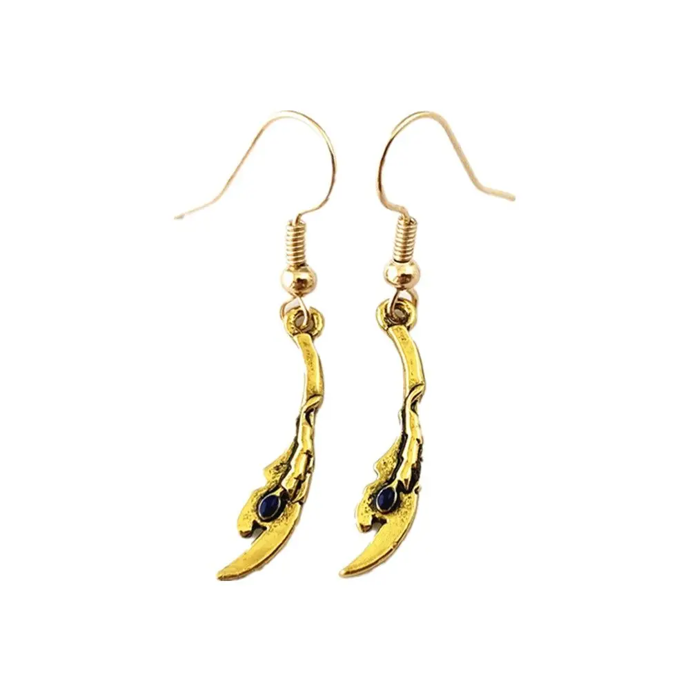 Серьги в стиле Фэнтези Вселенная супергерой Локи для косплея высококачественная