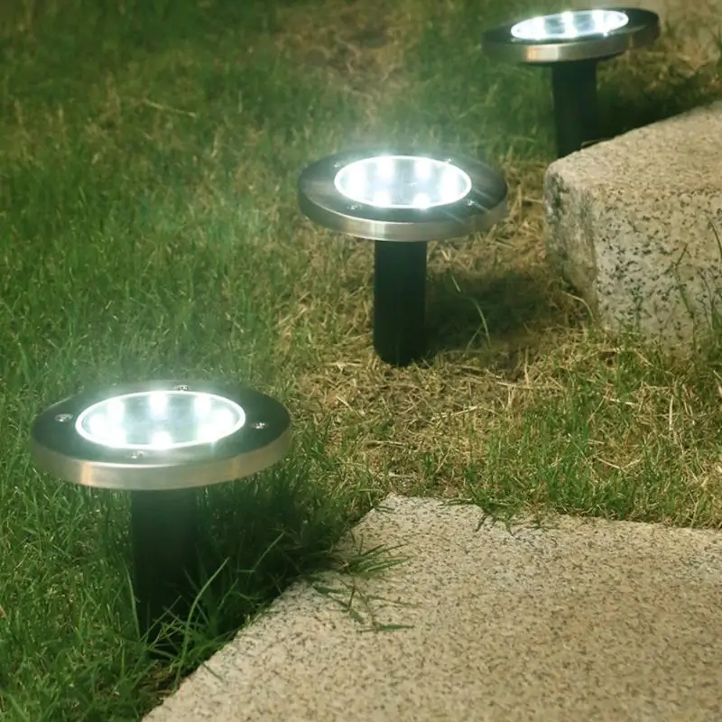 

2pcs Solar Spotlight Solar Garden Light IP65 Landscape Buried Light Outdoor Light Solar Lamp 2in1 Ultrasonic Repeller For Garden