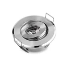 Светодиодный мини-светильник, 3 Вт, 1 Вт, регулируемый Точечный светильник, встроенный светильник s Ac85-265v, потолочный алюминиевый светильник 52 мм