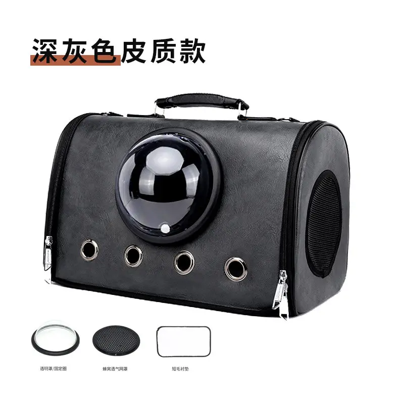

Pet Products Portable Cat Backpack Messenger Carrier Cage Bags Cat Carrier Outgoing Travel Rugzak Kat Breathable Backpack AB50XD