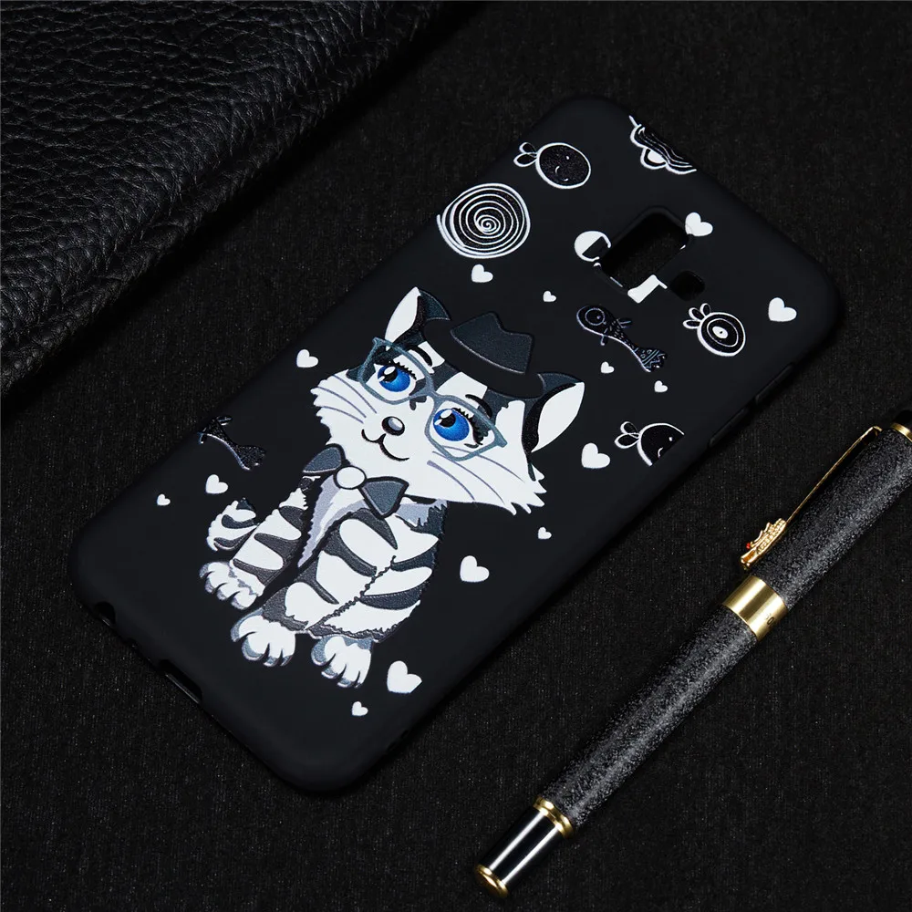 JFWEN, силиконовый мягкий ТПУ чехол для samsung Galaxy J4 J6 Plus, чехол, мультяшный чехол для телефона s, для samsung Galaxy J6 J4, чехол