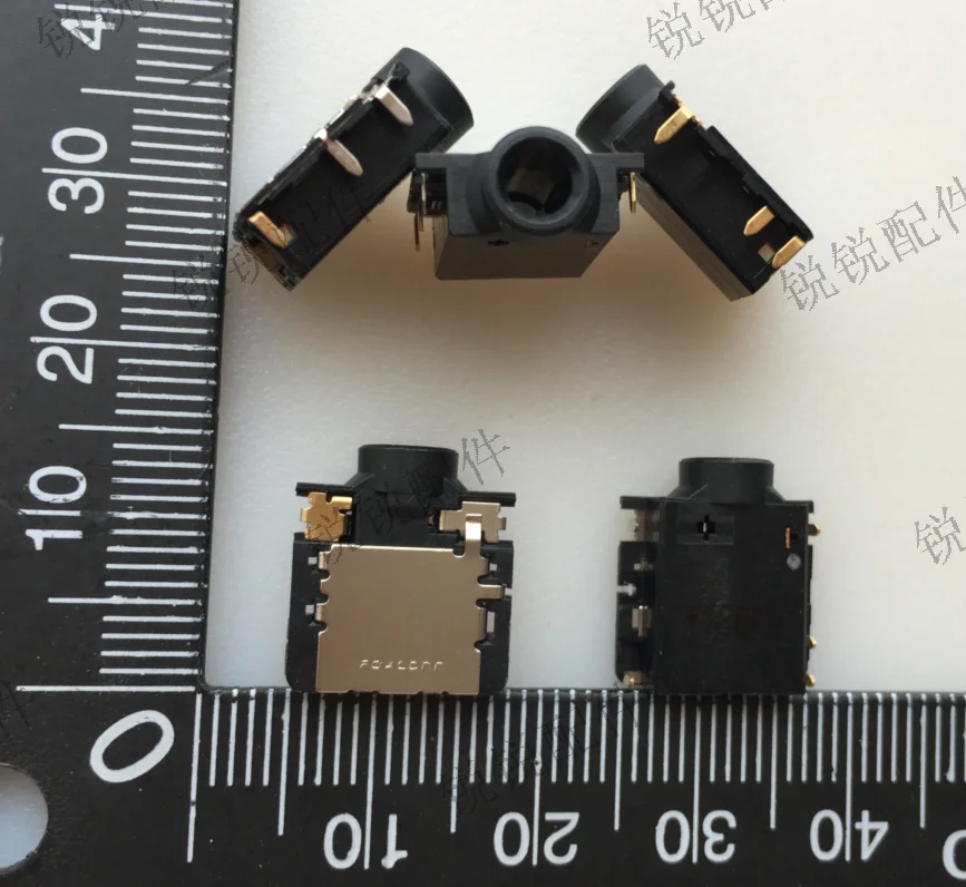 

For HP, For dell For asus notebook computer audio female connector 6P headphone socket 3.5 audio jack