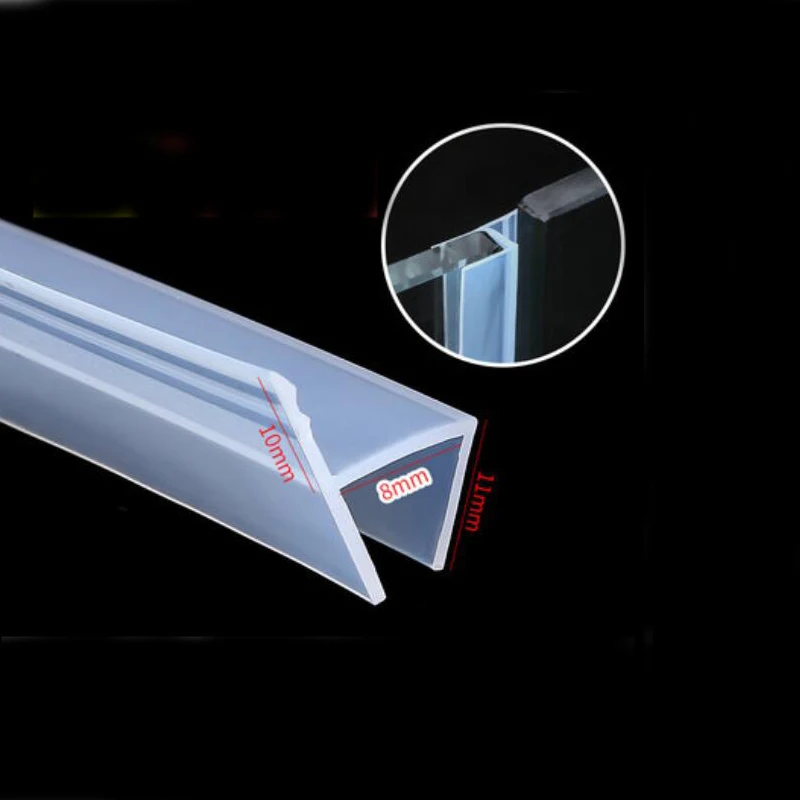 H форма из силиконовой резины для ванной Душевой двери стеклянная уплотнительная