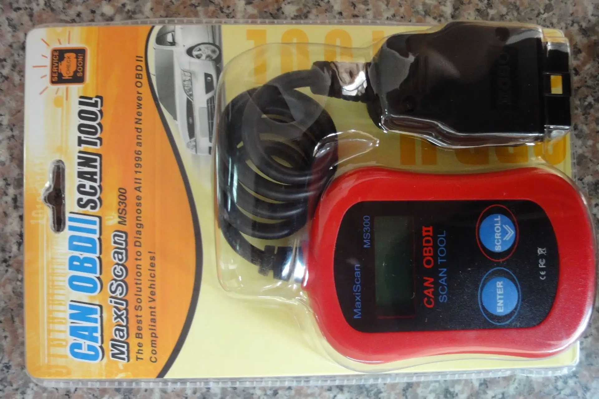 MS300 подключению CAN шины OBD2 читатель кода автомобиль сканер читать и четкий