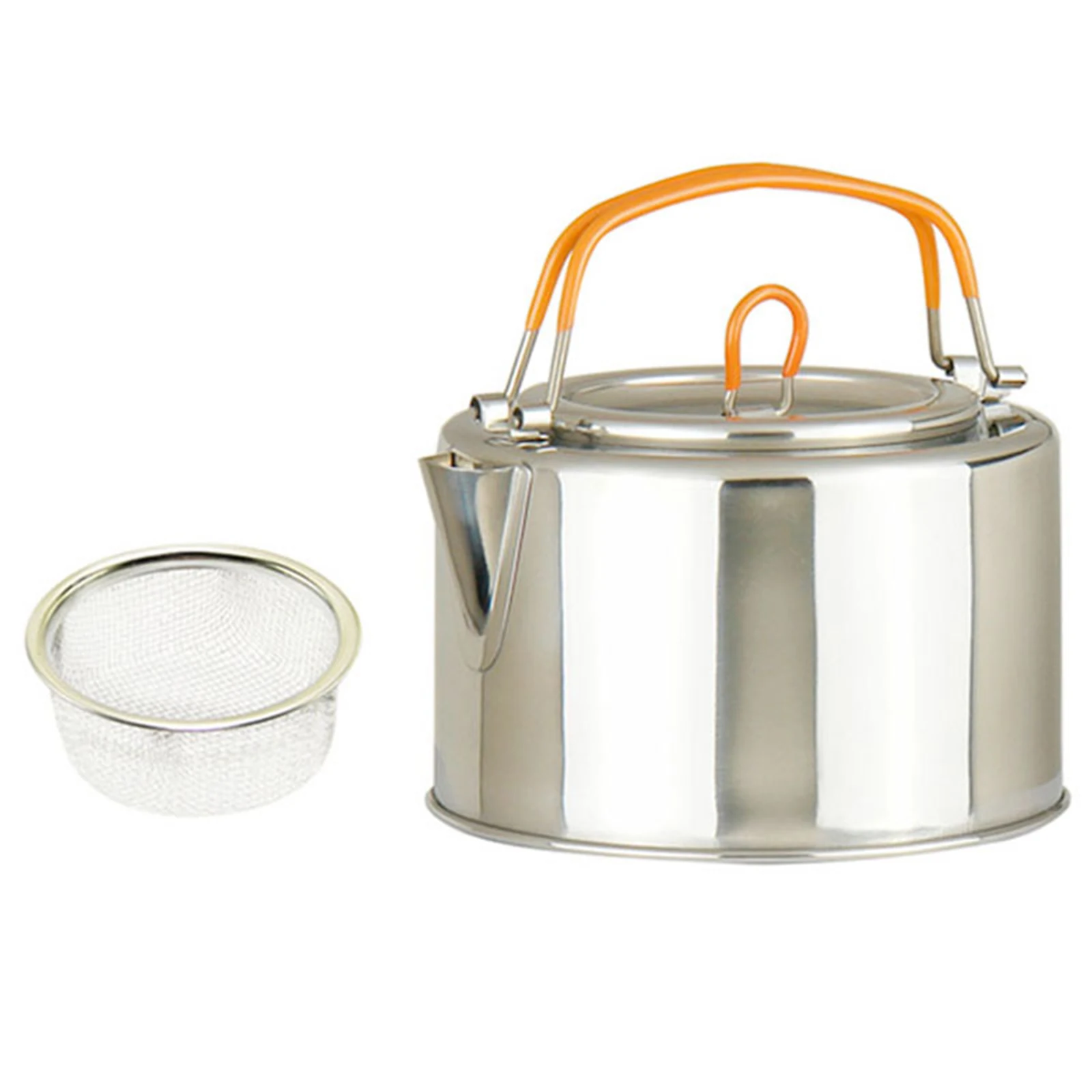 Чайник для кемпинга из нержавеющей стали 1 л | Спорт и развлечения
