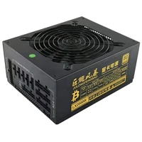 computer graphics card multi channel power supply 2000w large fan silent power supply support 6 graphics server