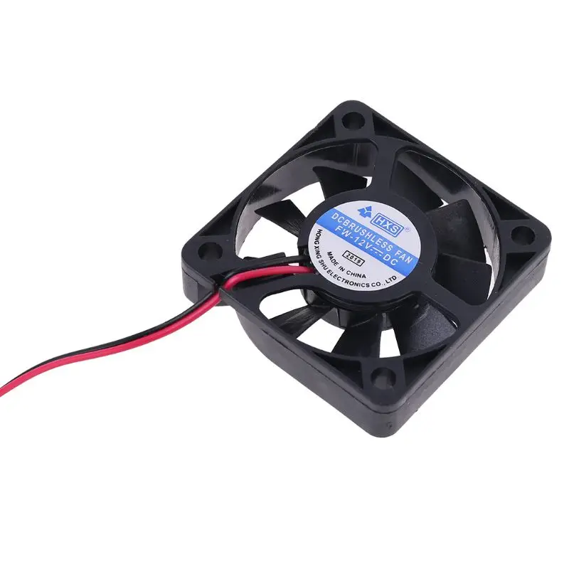 DC 12V 0.12A 2 контактный 50x50x10 мм компьютер Процессор Системы Бесщеточный Охлаждающий