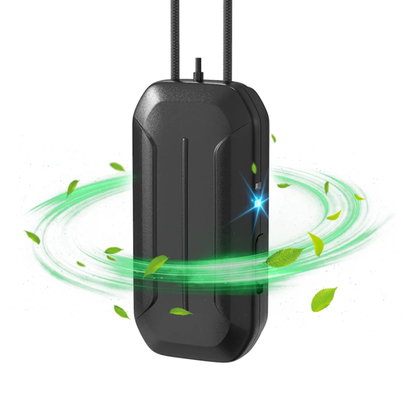 

Portable Negative Ion Air Purifier Wearable Mini Air Freshener No Radiation Low Noise Adult Child Safety Purifier Necklace