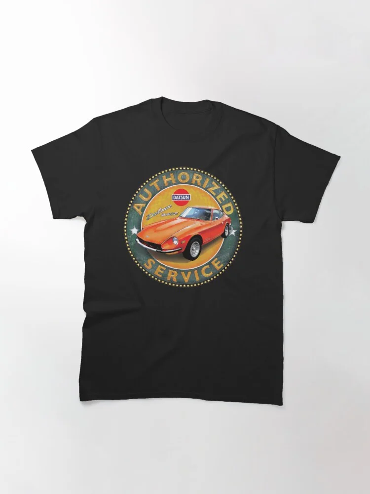 Классическая футболка Datsun 240z с японским сервисным знаком | Мужская одежда