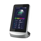 Wifi монитор качества воздуха, измеритель Co2 NDIR, устройство для измерения углекислого газа, тонкого измерителя пыли PM2.5 PM1.0 PM10 HCHO монитор-детектор газа