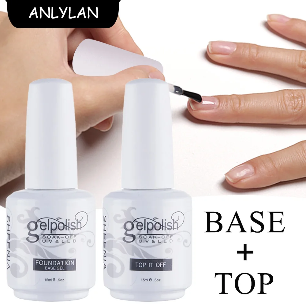 15 мл базовый верхний слой цветной праймер гель матовый лак для ногтей УФ верхнее