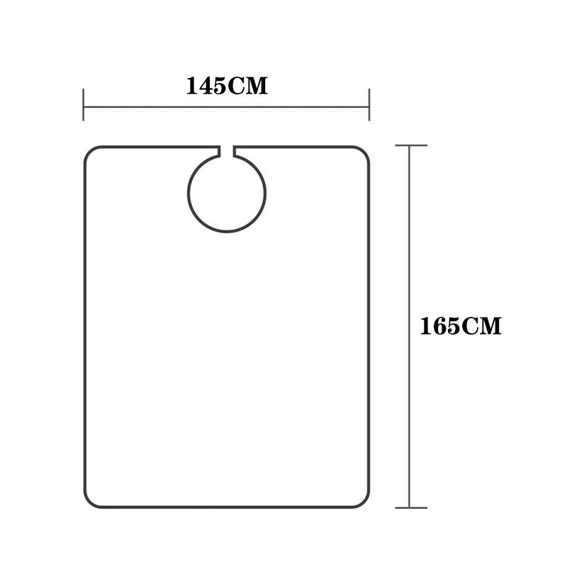 Парикмахерская накидка для стрижки волос Wai | Красота и здоровье