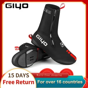 Cycling Boot Covers MTB Shoe Covers Winter Warm Thermal Neoprene Overshoes Waterproof Toe Cycling Sh